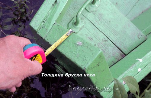 Толщина бруска Толщина бруска