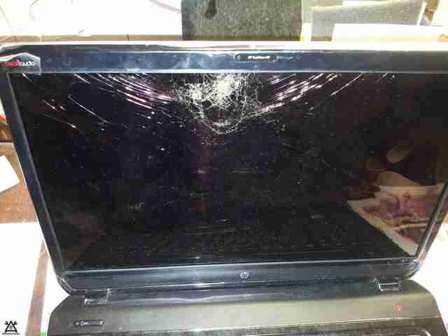 Замена матрицы в ноутбуке HP ENVY dv7