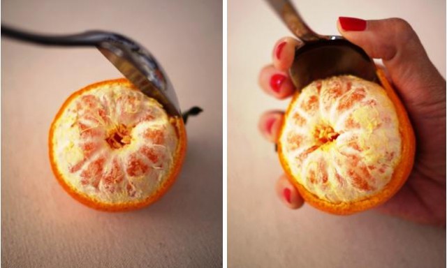ʘ - Необычная самодельная свеча из мандарина