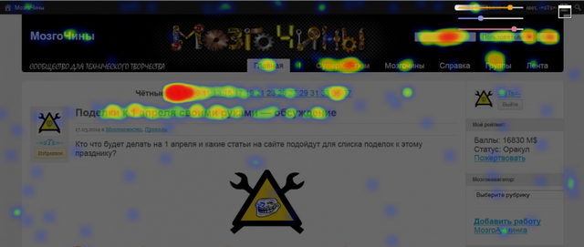 Карта кликов яндекс