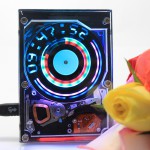 Электронные часы из жёсткого диска часть 2