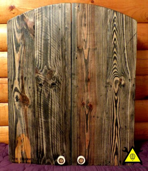 Шкафчик для дартса из поддонов своими руками 1