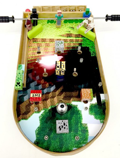 Настольный пинбол «Minecraft» своими руками nastolnyiy-pinbol-minecraft-svoimi-rukami2