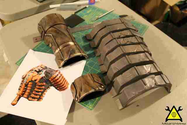 Костюм Айзека Кларка из «Dead Space» своими руками 42