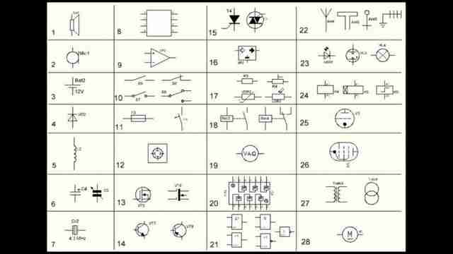 Как читать электрические принципиальные схемы