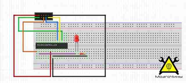 Программирование AVR урок 3 — прошиваем микроконтроллер