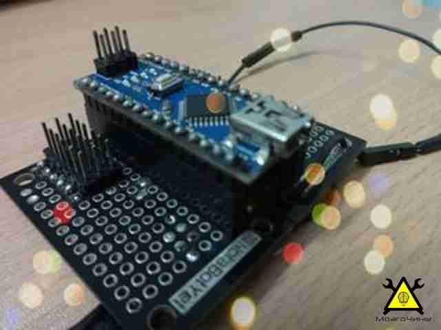Четвероногий робот на базе Arduino