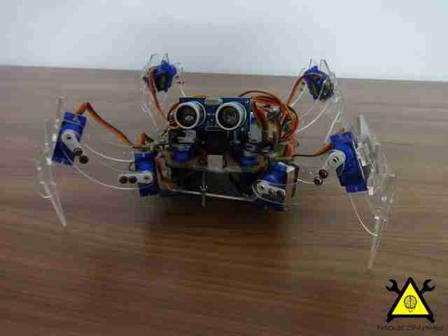 Четвероногий робот на базе Arduino
