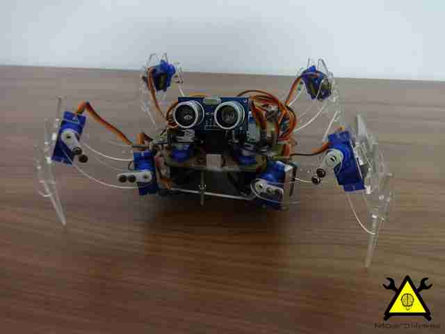 Четвероногий робот на базе Arduino