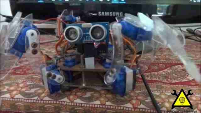 Четвероногий робот на базе Arduino
