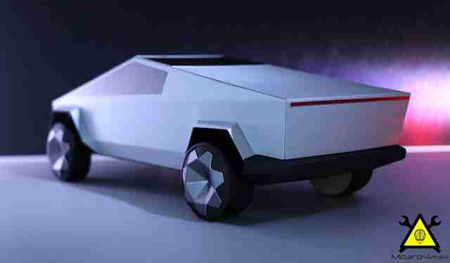 Как сделать Tesla Cybertruck своими руками