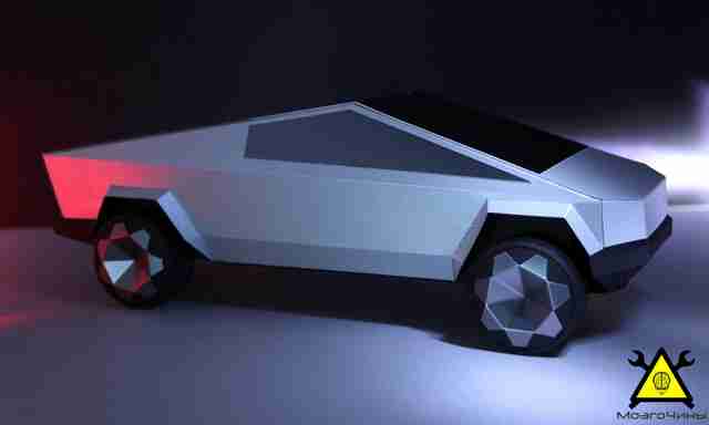 Как сделать Tesla Cybertruck своими руками