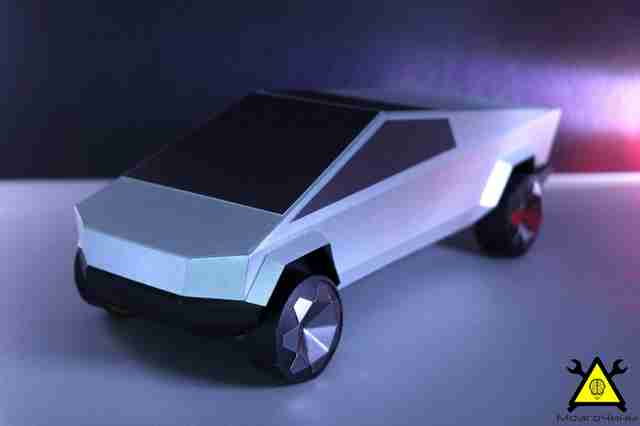 Как сделать Tesla Cybertruck своими руками