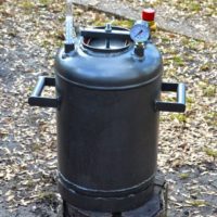 Автоклав из газового баллона для домашнего консервирования — своими руками