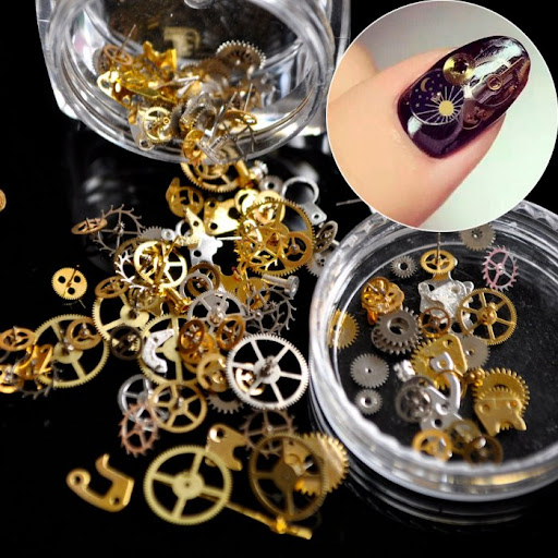 Маникюр в стиле стимпанк Маникюр в стиле стимпанк