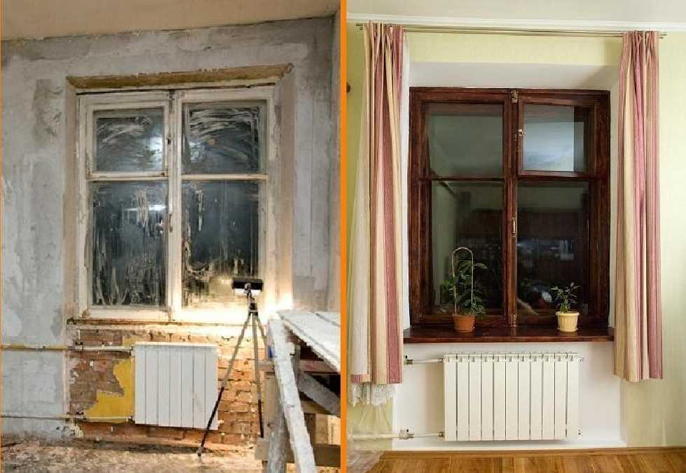 Реставрация деревянных окон